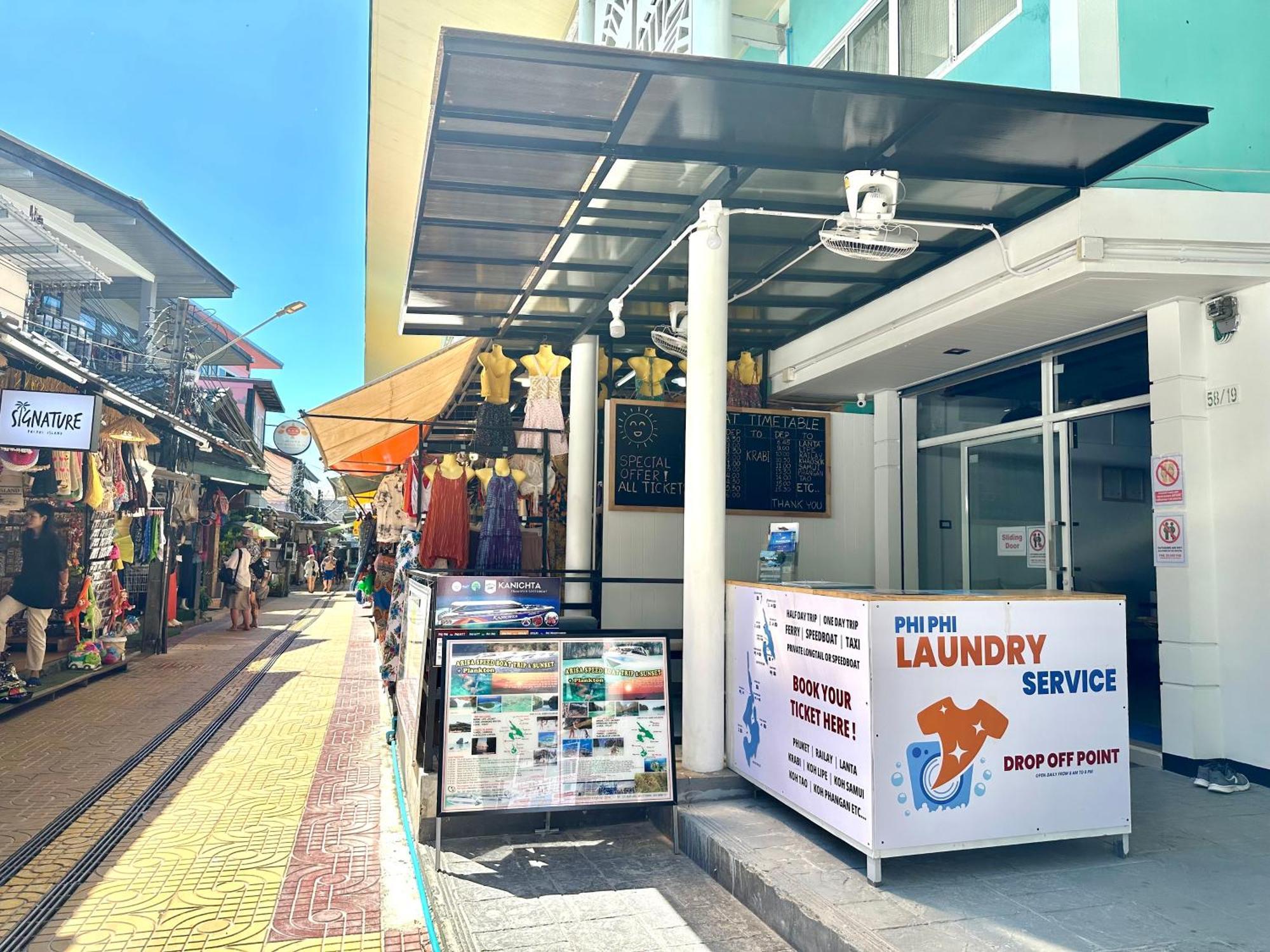 Blue Flow Hostel เกาะพีพี ภายนอก รูปภาพ